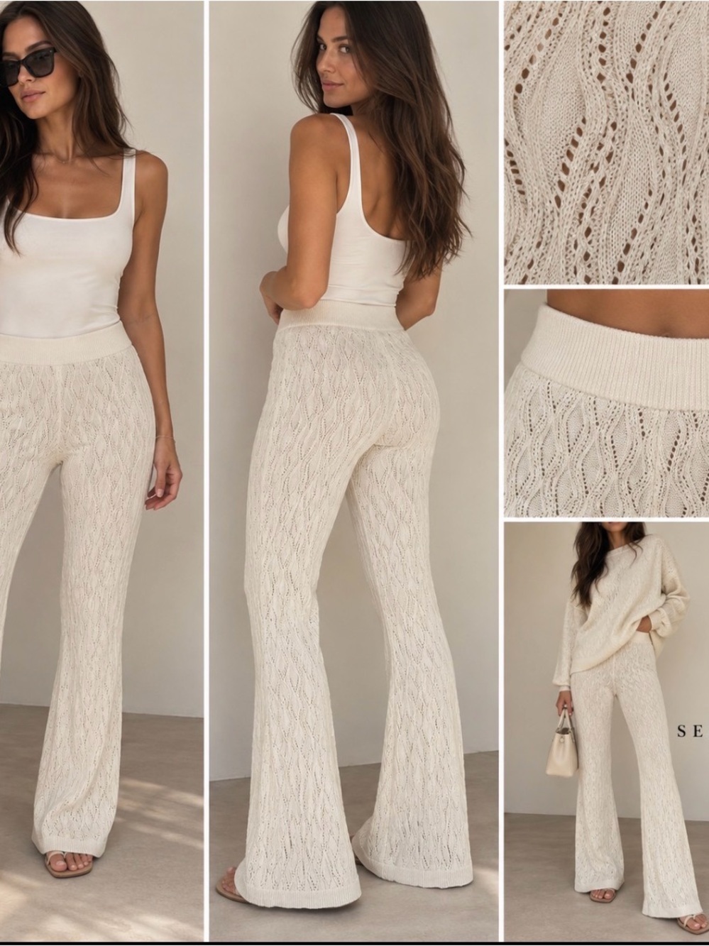 SELECTED FEMME – SLFAGNY HW Knit Pants